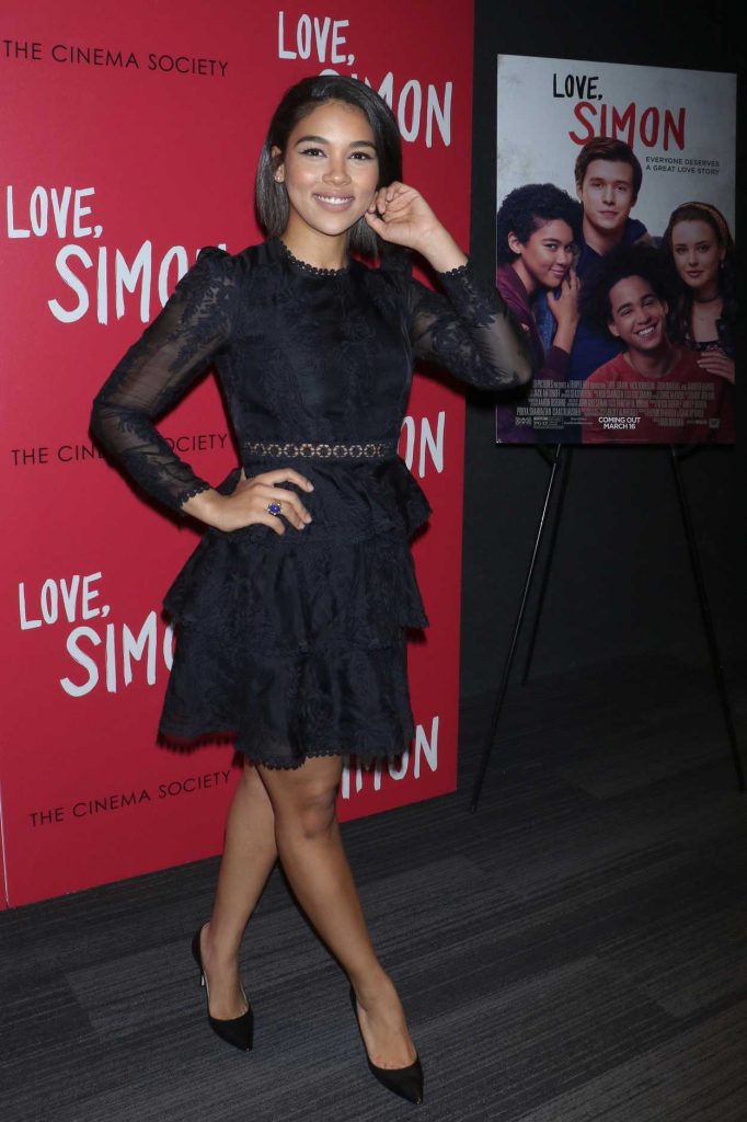 Alexandra Shipp at the Love, Simon Premiere in New York 03/08/2018-3