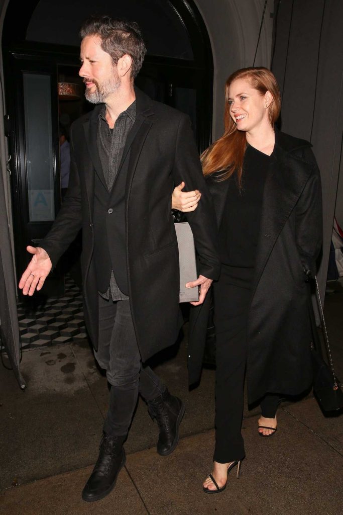 Amy Adams Out for a Dinner Date at Craig’s Restaurant with Darren Le Gallo in West Hollywood 03/16/2018-2