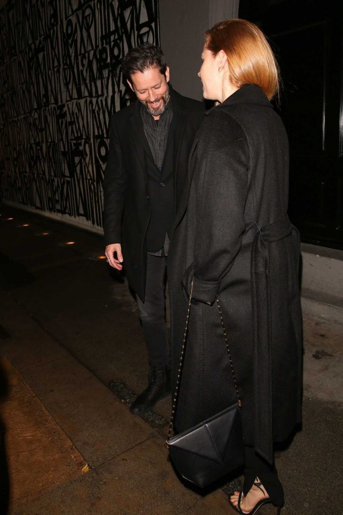Amy Adams Out for a Dinner Date at Craig’s Restaurant with Darren Le Gallo in West Hollywood 03/16/2018-4