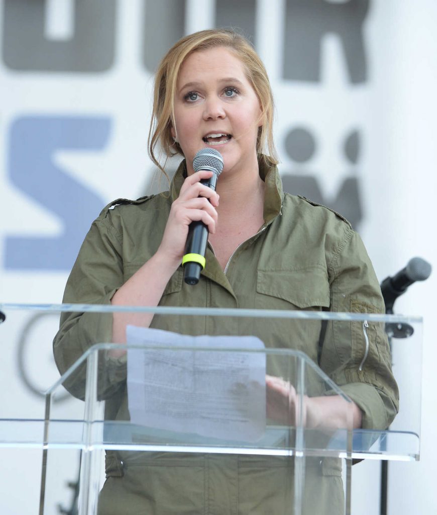 Amy Schumer Performs at the March for Our Lives in Los Angeles 03/24/2018-3
