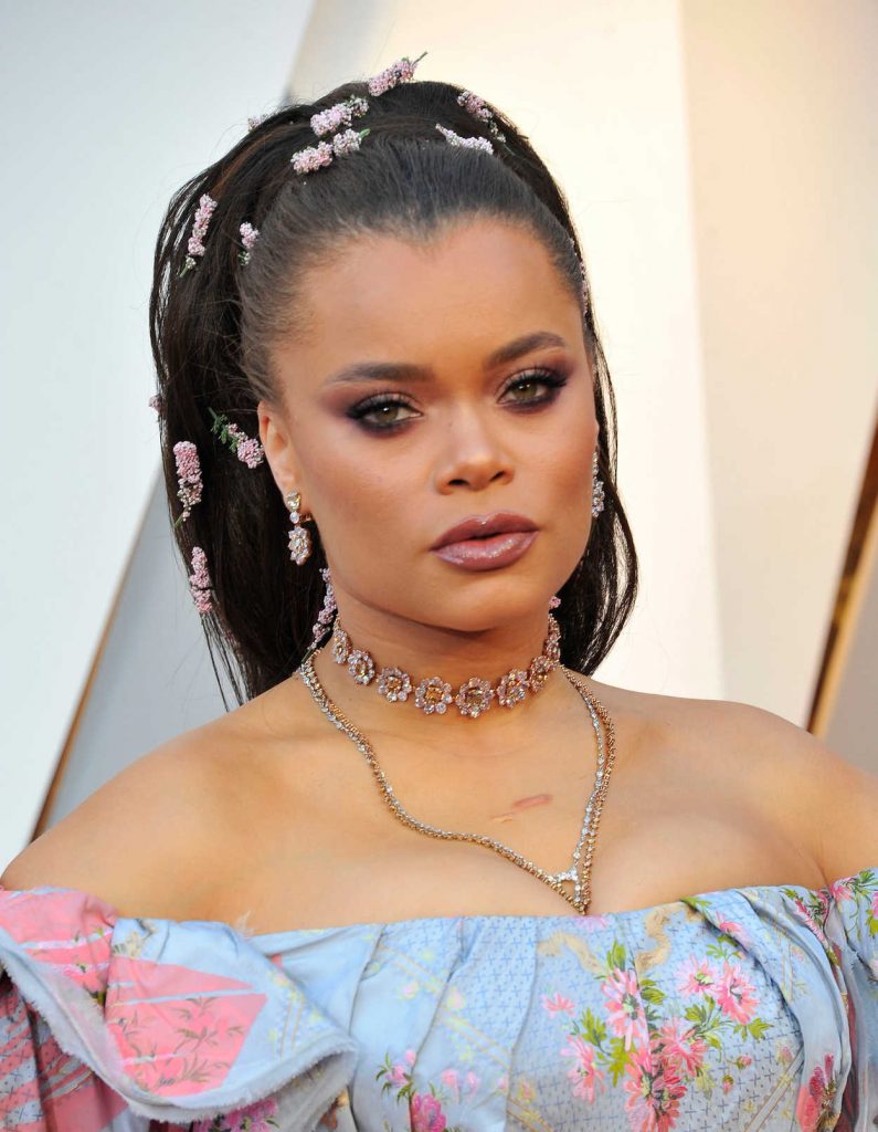 Andra Day at the 90th Annual Academy Awards in Los Angeles 03/04/2018-5