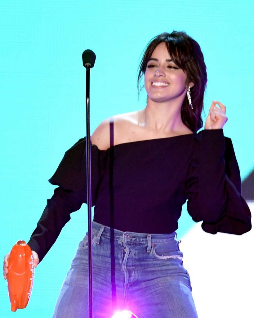 Camila Cabello at 2018 Nickelodeon Kids’ Choice Awards in Los Angeles 03/24/2018-5