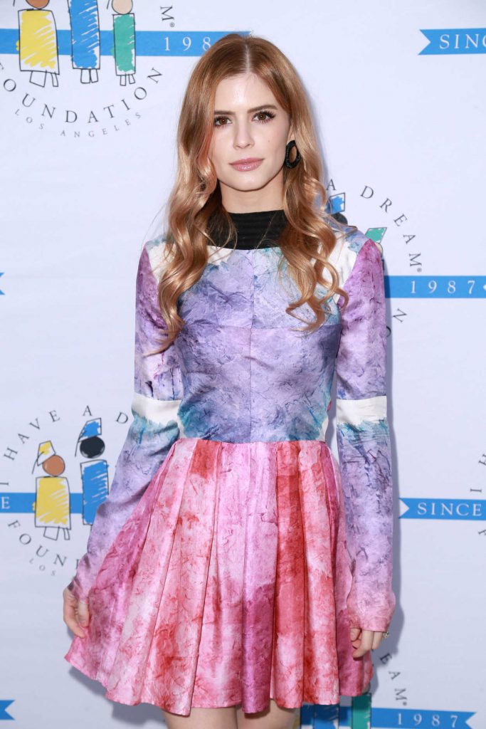 Carlson Young at I Have a Dream Foundation's 5th Annual Los Angeles Dreamer Dinner in California 03/18/2018-3