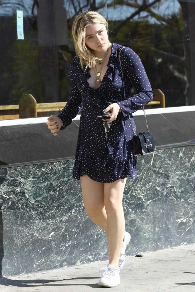 Chloe Moretz Wears Her Favorite Dress Out in West Hollywood 03/28/2018-3