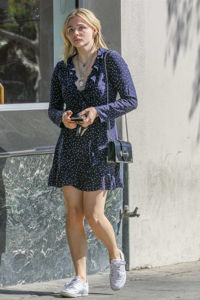 Chloe Moretz Wears Her Favorite Dress Out in West Hollywood 03/28/2018-5