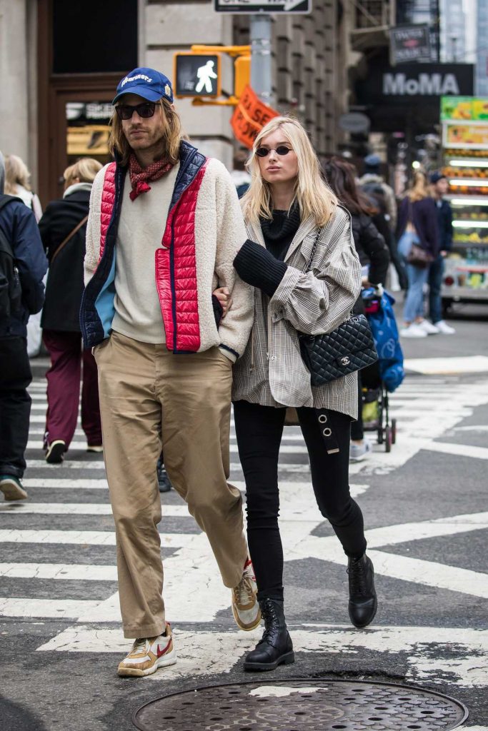 Elsa Hosk Was Seen Out in SoHo with Her Boyfriend Tom Daly 03/29/2018-3