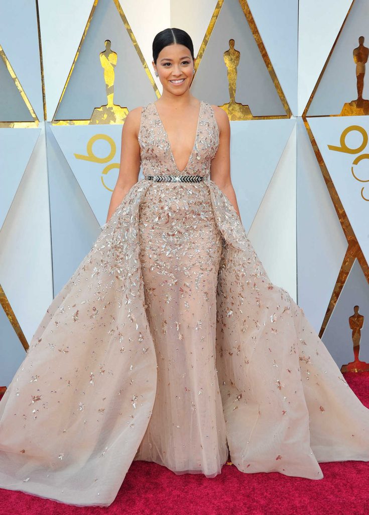 Gina Rodriguez at the 90th Annual Academy Awards in Los Angeles 03/04/2018-1