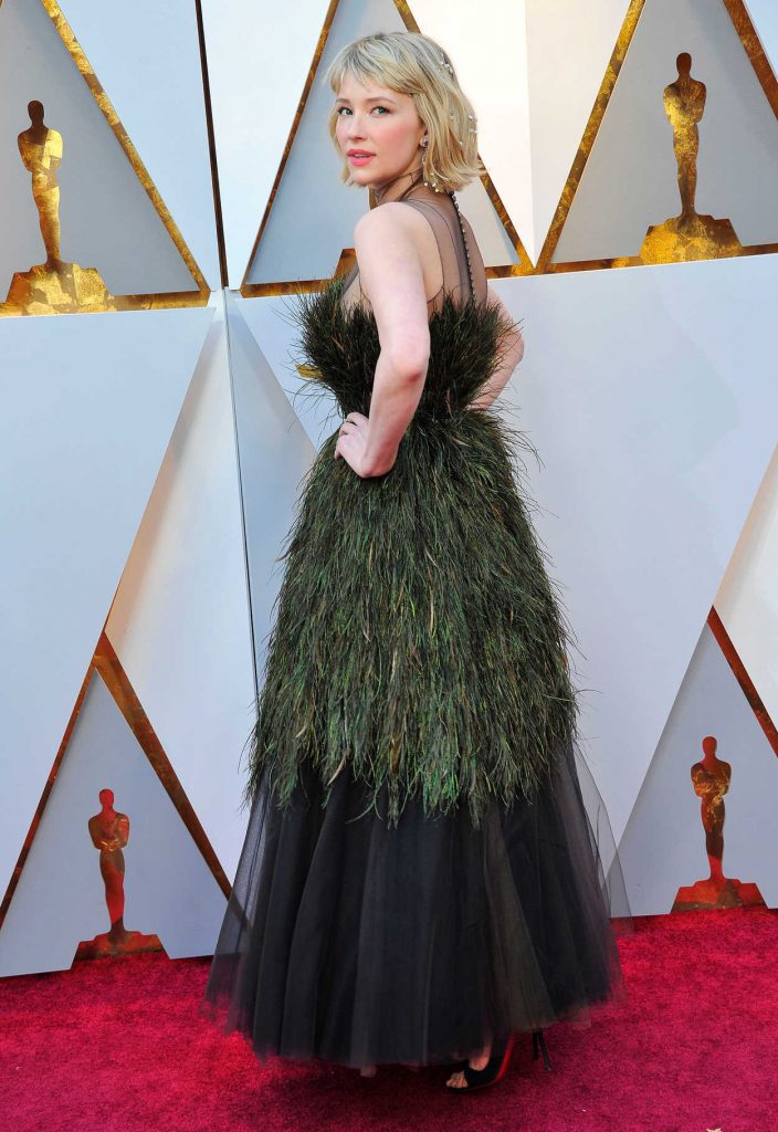 Haley Bennett at the 90th Annual Academy Awards in Los Angeles 03/04/2018-3