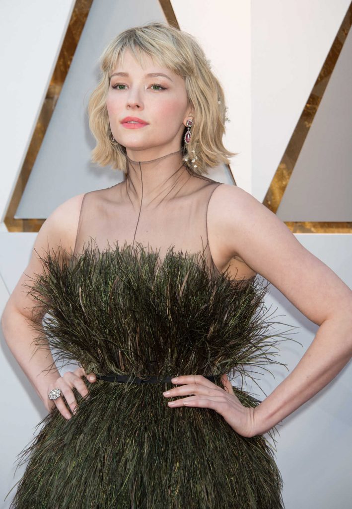 Haley Bennett at the 90th Annual Academy Awards in Los Angeles 03/04/2018-4