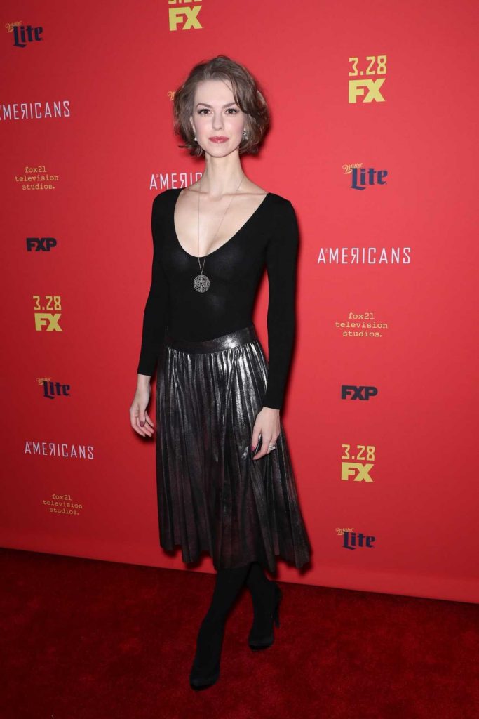 Lyanka Gryu at The American’s TV Show Premiere in NY 03/16/2018-2