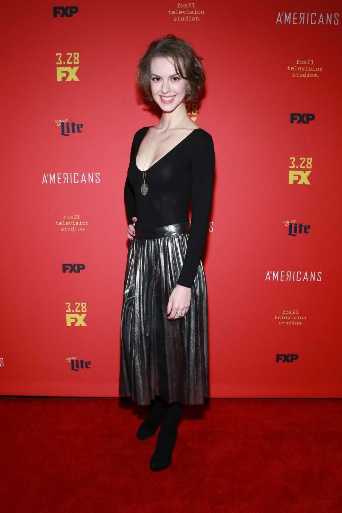 Lyanka Gryu at The American’s TV Show Premiere in NY 03/16/2018-3
