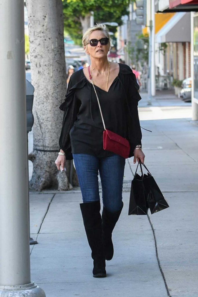 Sharon Stone Was Spotted Out in Beverly Hills 03/06/2018-1
