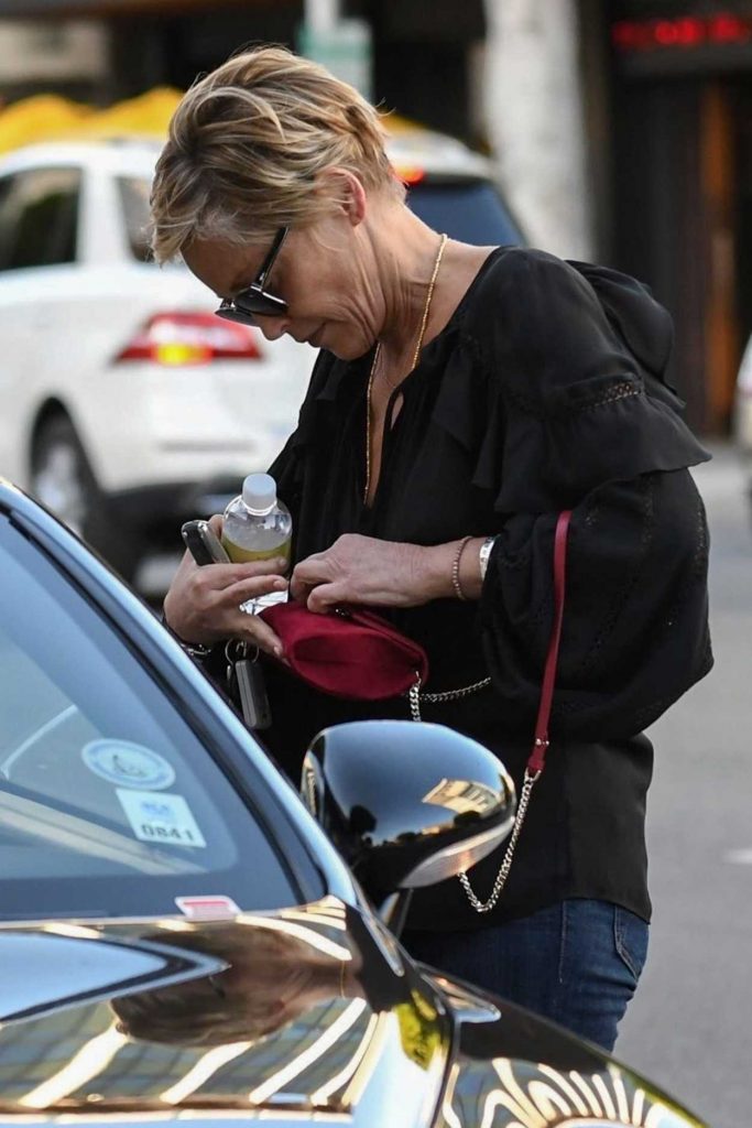 Sharon Stone Was Spotted Out in Beverly Hills 03/06/2018-3