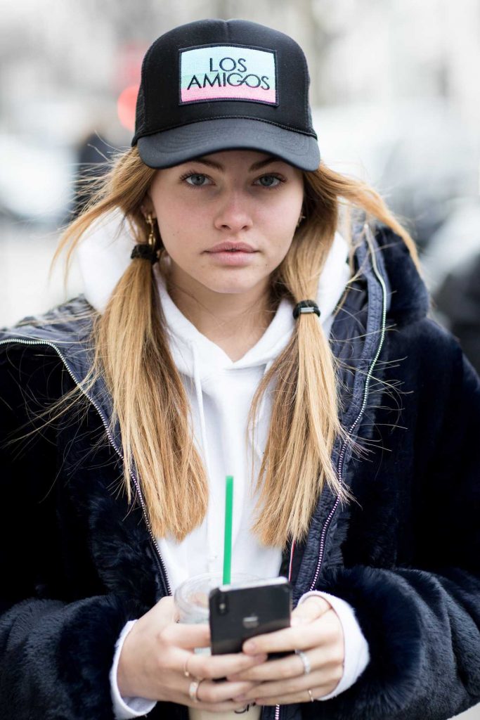Thylane Blondeau Was Spotted Out in Paris 03/01/2018-5