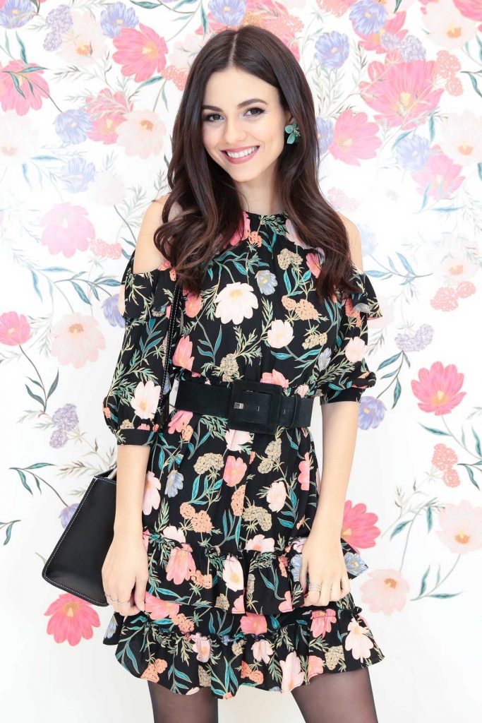 Victoria Justice at the Kate Spade Bloom Bloom Event in New York 03/20/2018-4
