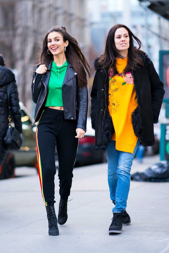 Victoria Justice Wears Alice + Olivia in Gramercy Park in NYC 03/17/2018-5