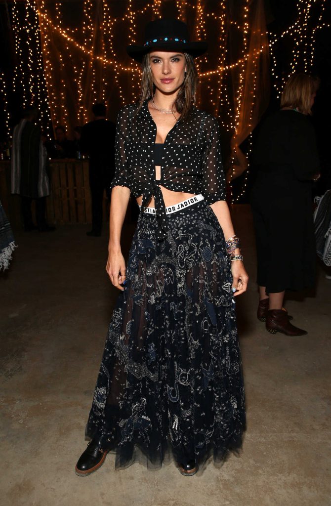 Alessandra Ambrosio at Dior Sauvage Party in Pioneertown 04/12/2018-1