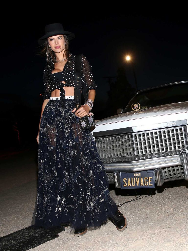 Alessandra Ambrosio at Dior Sauvage Party in Pioneertown 04/12/2018-2