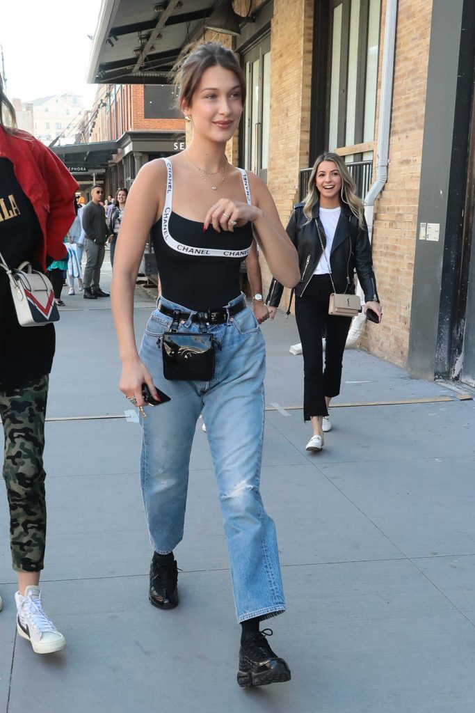 Bella Hadid Was Spotted Out with Alana in New York City 04/22/2018-3