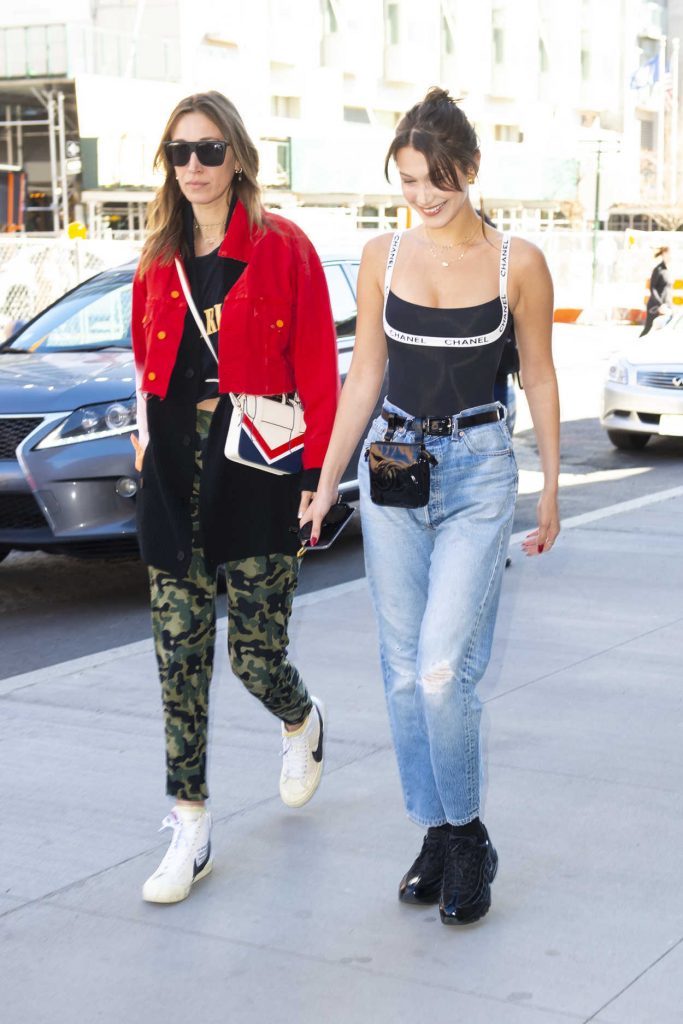 Bella Hadid Was Spotted Out with Alana in New York City 04/22/2018-5