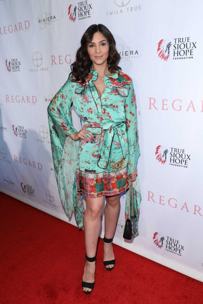 Camila Banus at the Regard Magazine Spring 2018 Cover Unveiling Party in West Hollywood 04/03/2018-1