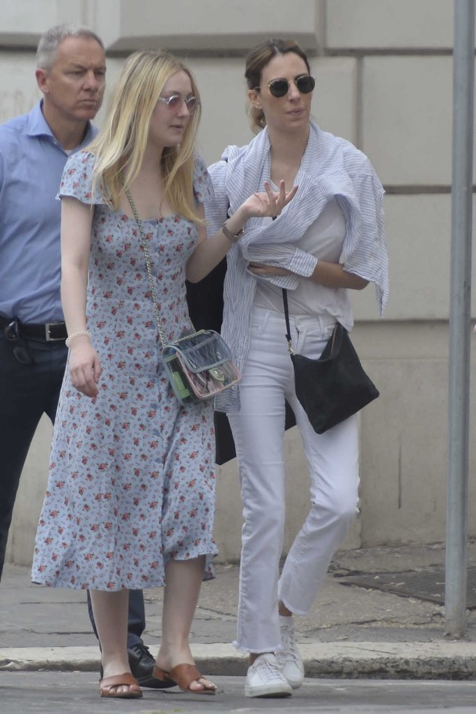 Dakota Fanning Was Spotted Out in Rome 04/16/2018-2