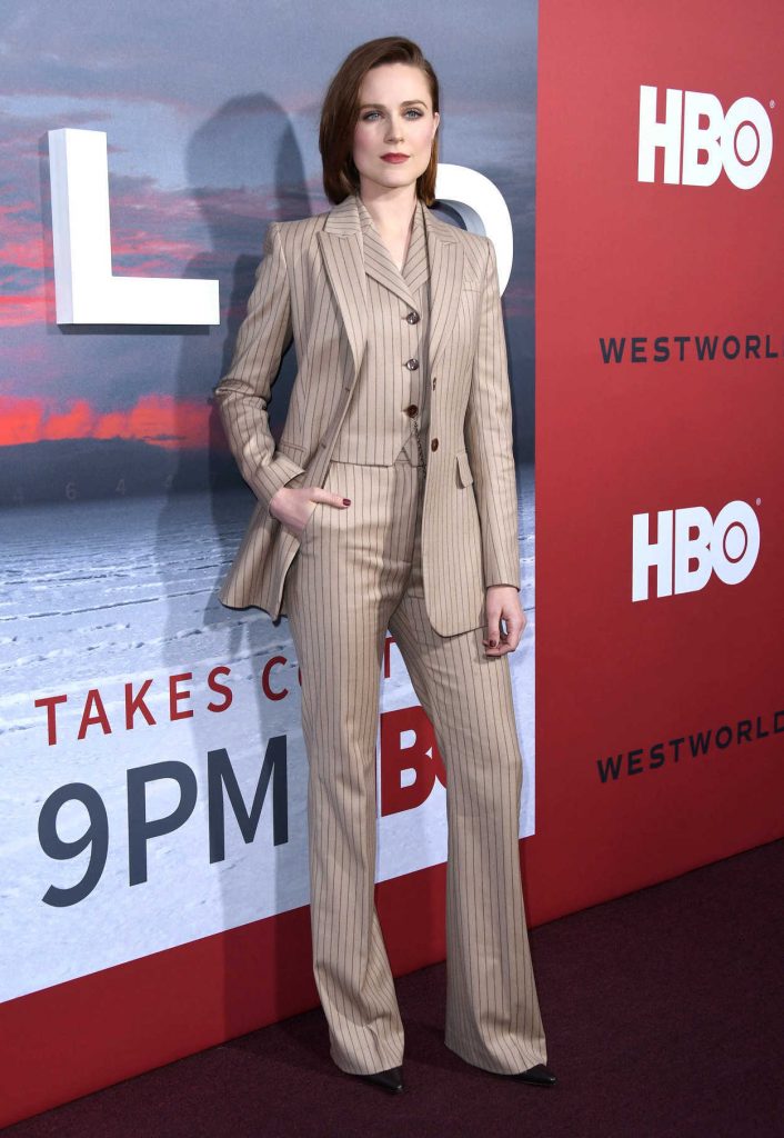 Evan Rachel Wood at the Westworld Season 2 Premiere in Los Angeles 04/16/2018-1