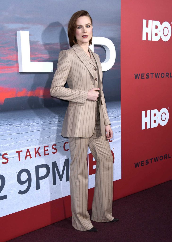 Evan Rachel Wood at the Westworld Season 2 Premiere in Los Angeles 04/16/2018-3
