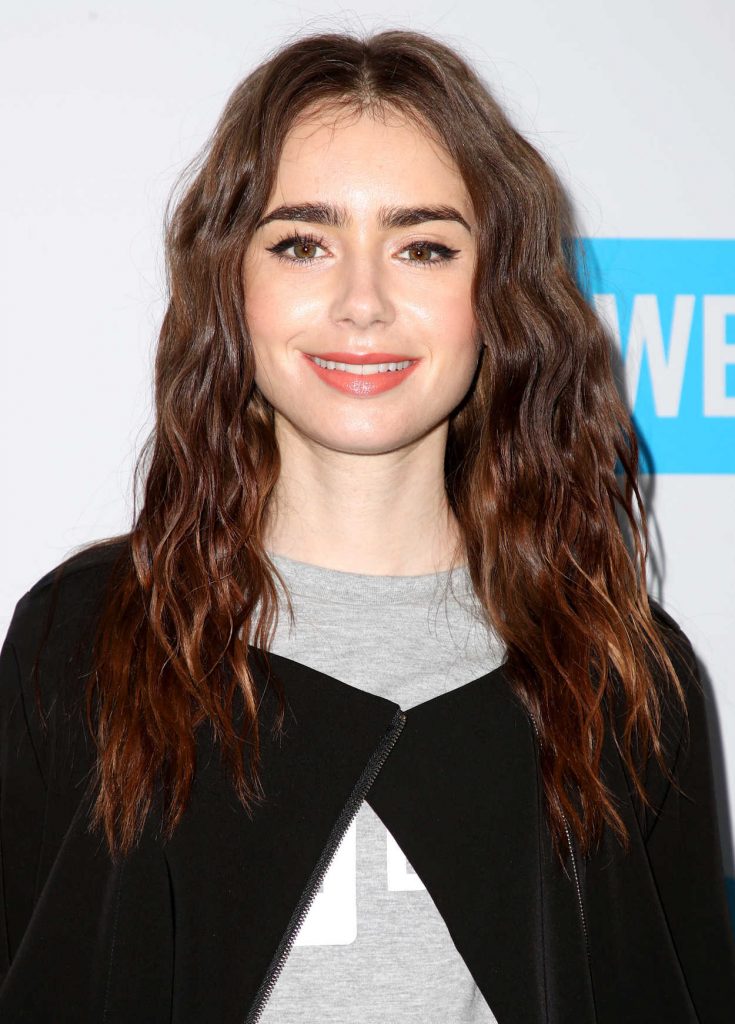 Lily Collins at WE Day California in Los Angeles 04/19/2018-5