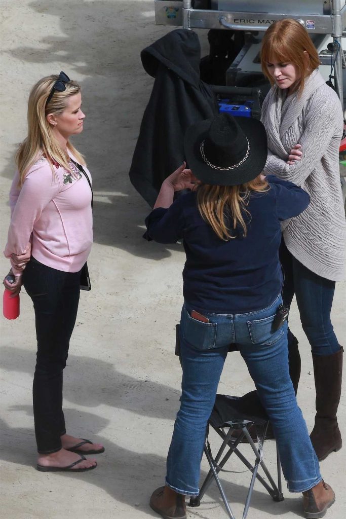 Reese Witherspoon on the Set of Big Little Lies in Monterey 04/12/2018-3