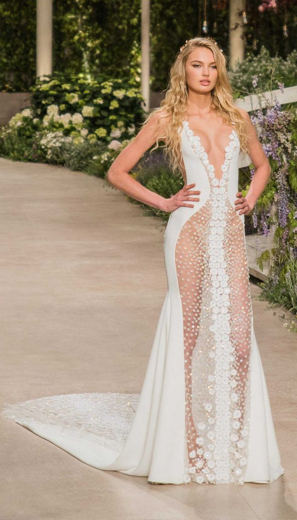 Romee Strijd at Rehearsal of the Pridal Fashion Show of Pronovias in Barcelona 04/23/2018-2