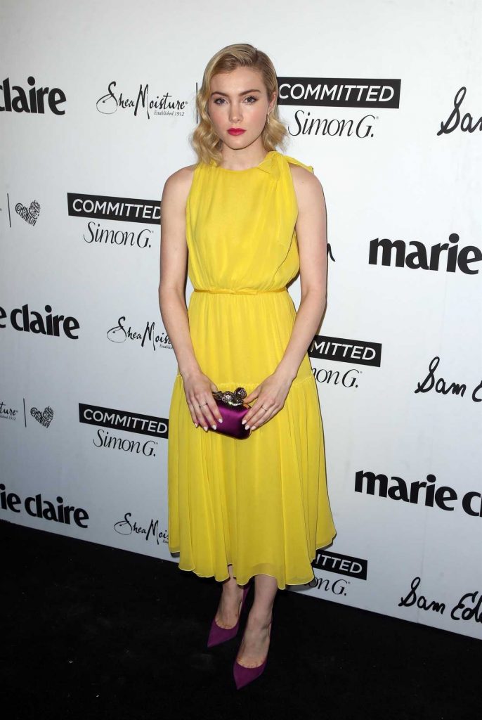 Skyler Samuels at the 5th Annual Marie Claire Fresh Faces Party in Los Angeles 04/27/2018-2