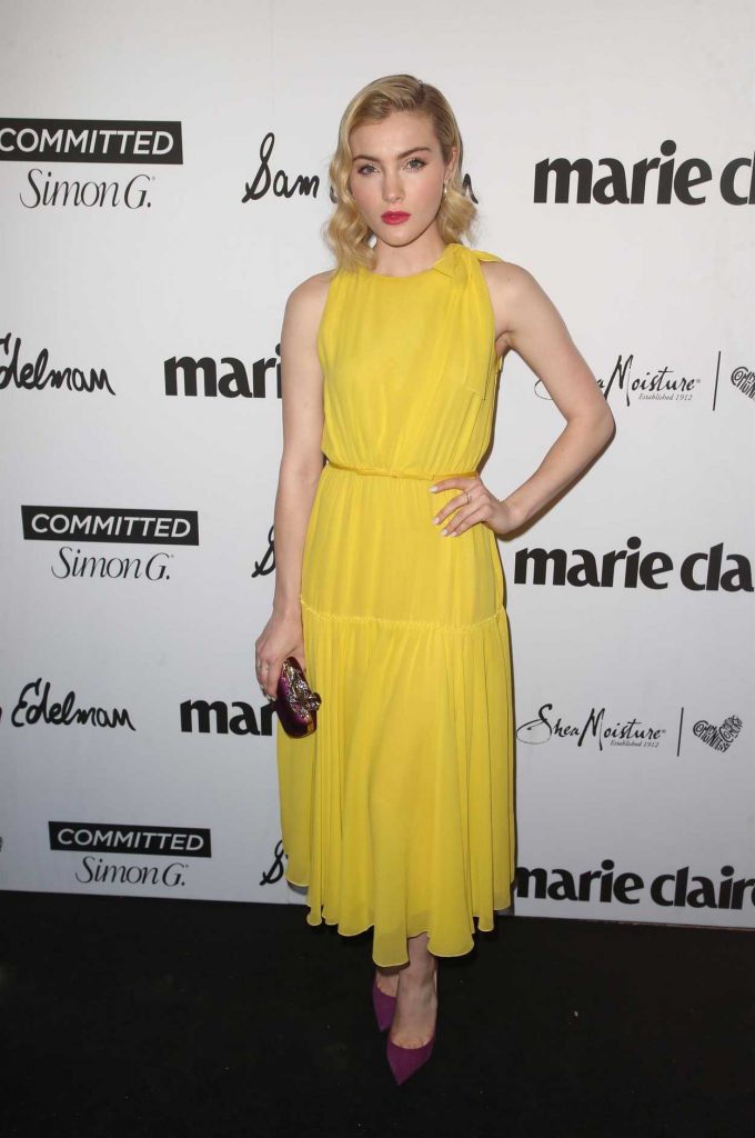 Skyler Samuels at the 5th Annual Marie Claire Fresh Faces Party in Los Angeles 04/27/2018-4