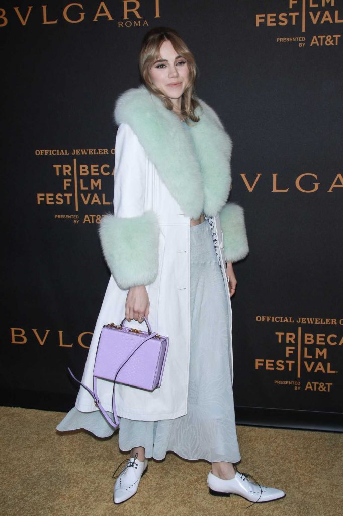 Suki Waterhouse at The Conductor Premiere During the Tribeca Film Festival in New York City 04/26/2018-2