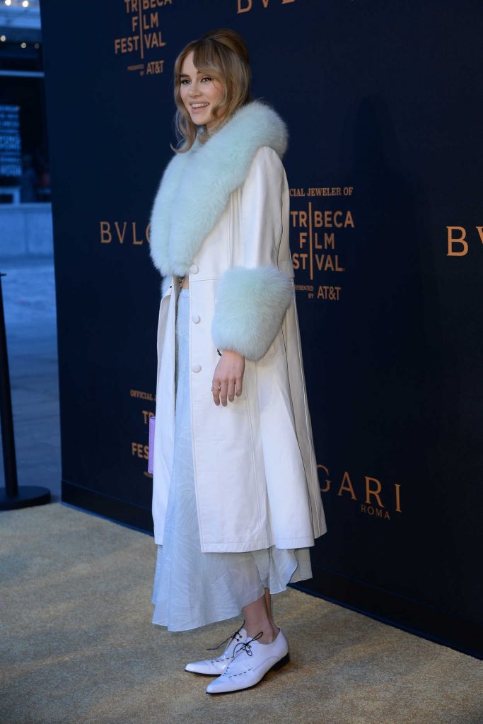 Suki Waterhouse at The Conductor Premiere During the Tribeca Film Festival in New York City 04/26/2018-4