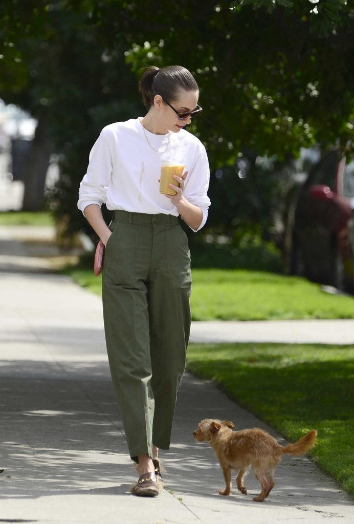 Willa Holland Was Spotted with Her Dog Out in Los Angeles 04/06/2018-4