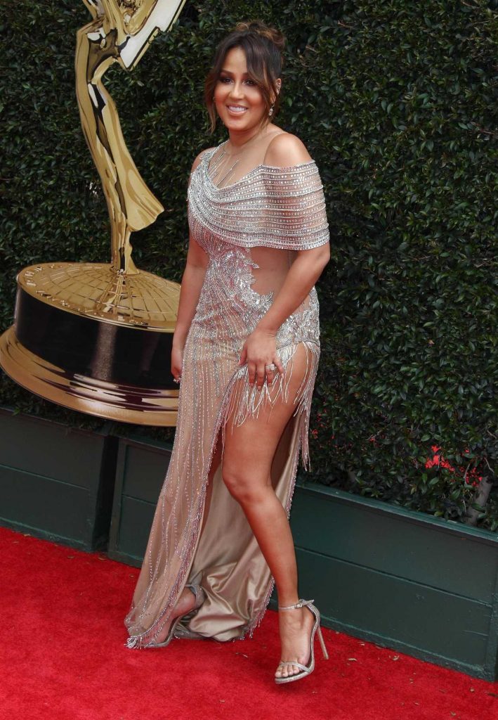 Adrienne Bailon at the 45th Annual Daytime Emmy Awards in Los Angeles 04/29/2018-3