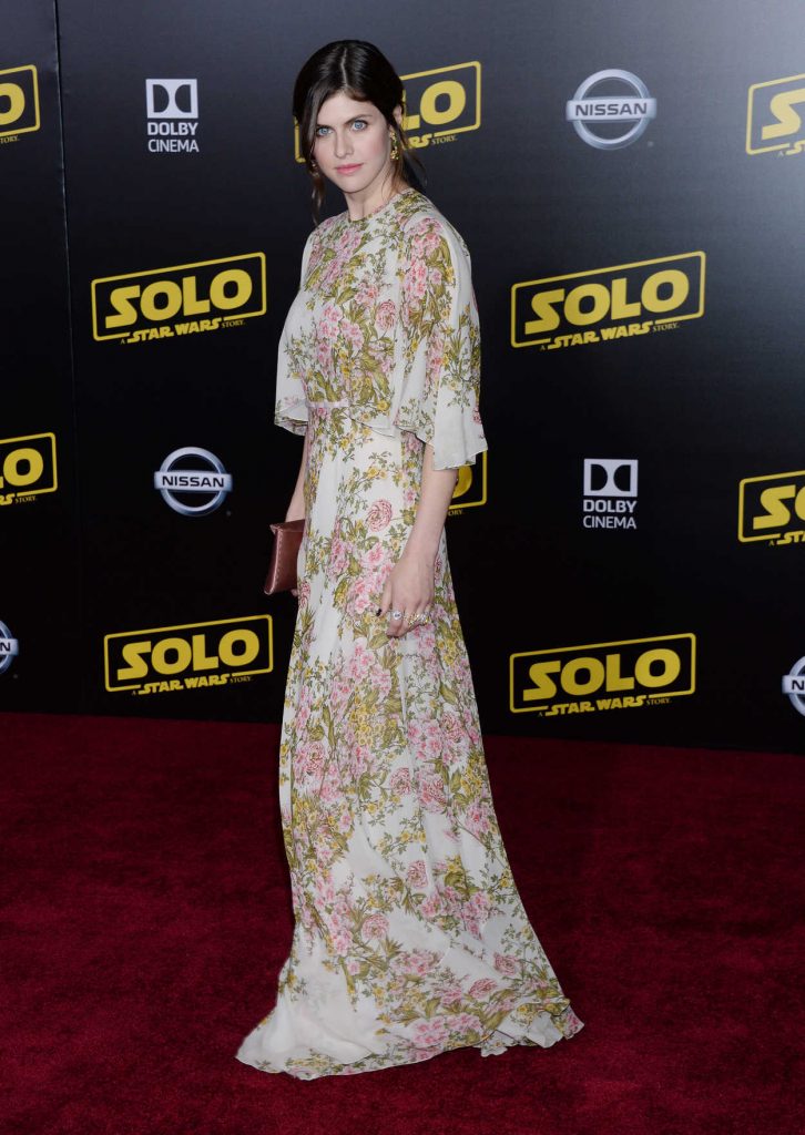Alexandra Daddario at the Solo: A Star Wars Story Premiere in Los Angeles 05/10/2018-3
