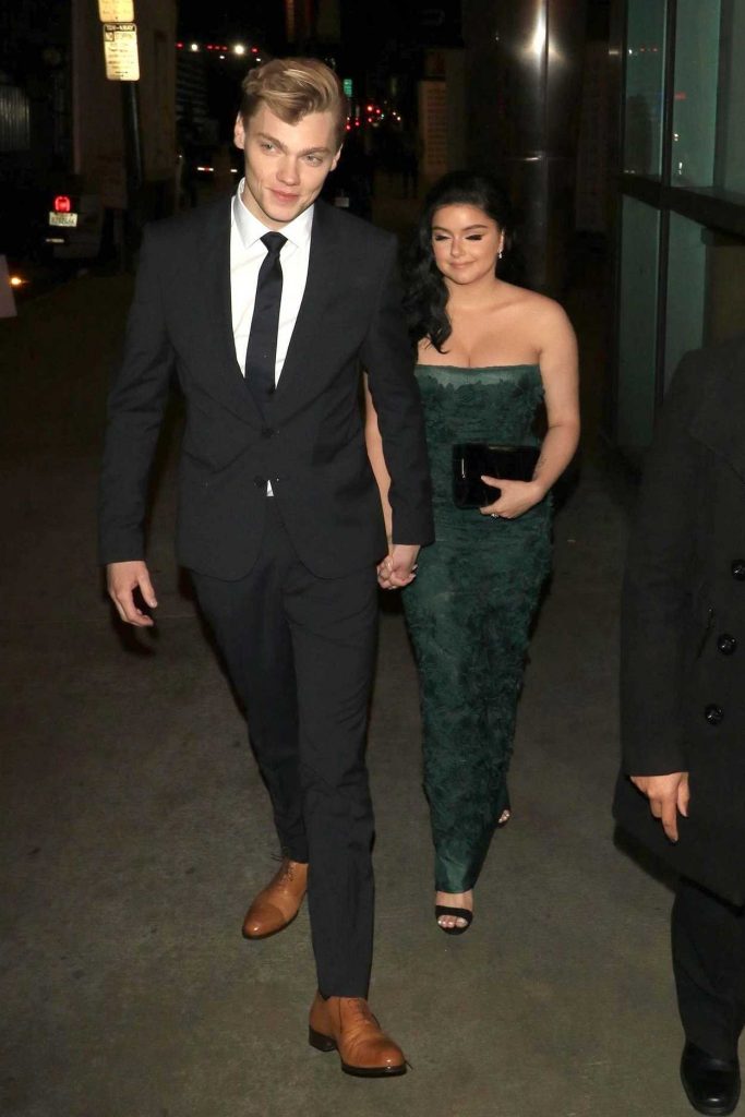 Ariel Winter Attends an Event at ArcLight Theatre with Her Boyfriend Levi Meaden in Hollywood 05/01/2018-1
