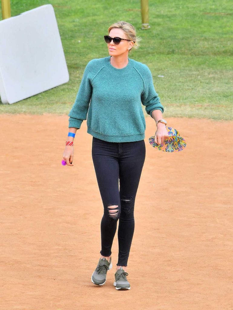 Charlize Theron at a Local Carnival in Los Angeles 05/12/2018-1