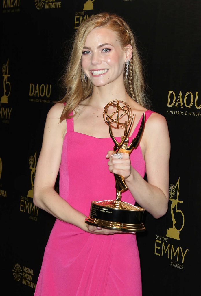 Chloe Lanier at the 45th Annual Daytime Emmy Awards in Los Angeles 04/29/2018-4