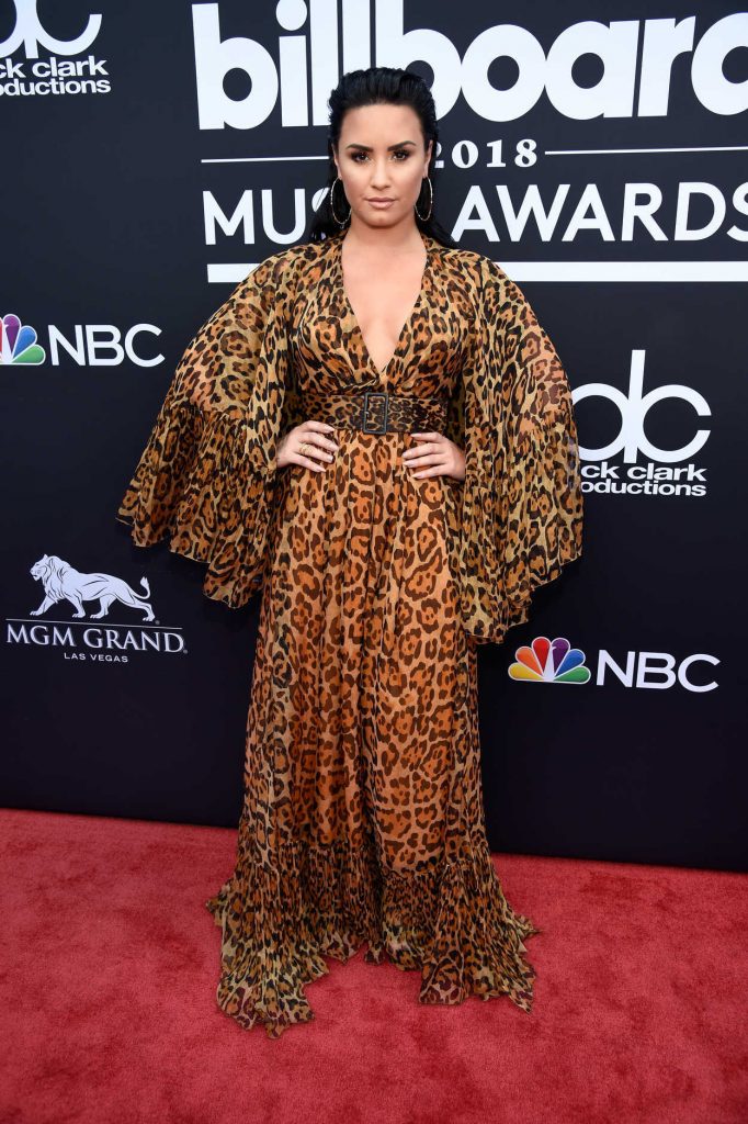 Demi Lovato at Billboard Music Awards in Las Vegas 05/20/2018-1