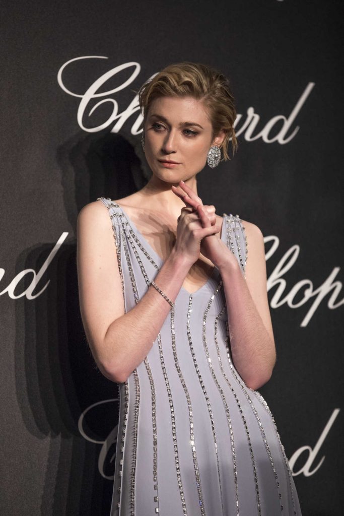 Elizabeth Debicki at the Chopard Trophy's Photocall During the 71st Cannes Film Festival at Martinez Hotel in Cannes 05/14/2018-3