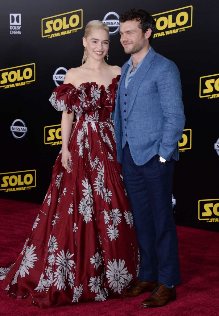 Emilia Clarke at the Solo: A Star Wars Story Premiere in Los Angeles 05/10/2018-4