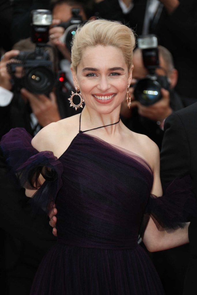 Emilia Clarke at the Solo: A Star Wars Story Screening During the 71st Cannes Film Festival in Cannes 05/15/2018-5