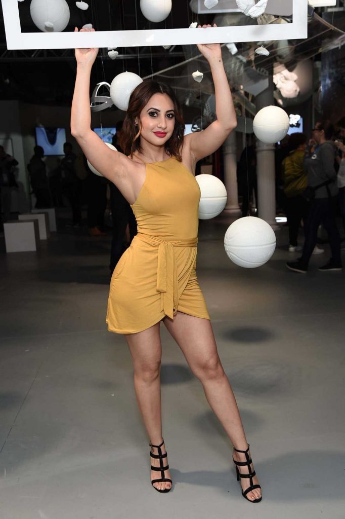 Francia Raisa at the Open Your Eyes Launch Event in New York 05/17/2018-2