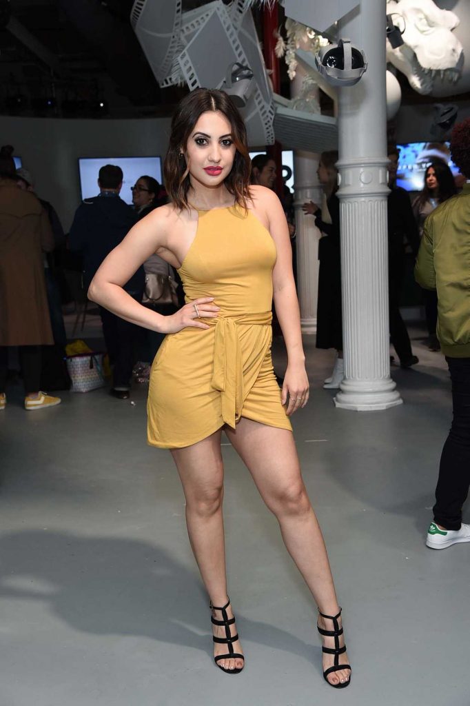 Francia Raisa at the Open Your Eyes Launch Event in New York 05/17/2018-3