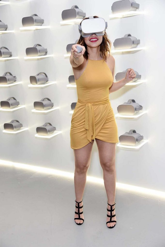 Francia Raisa at the Open Your Eyes Launch Event in New York 05/17/2018-4