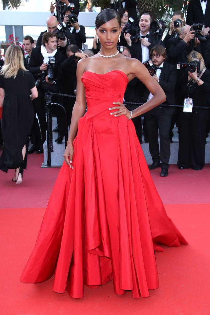 Jasmine Tookes at the Girls of the Sun Premiere During the 71st Cannes Film Festival in Cannes 05/12/2018-1