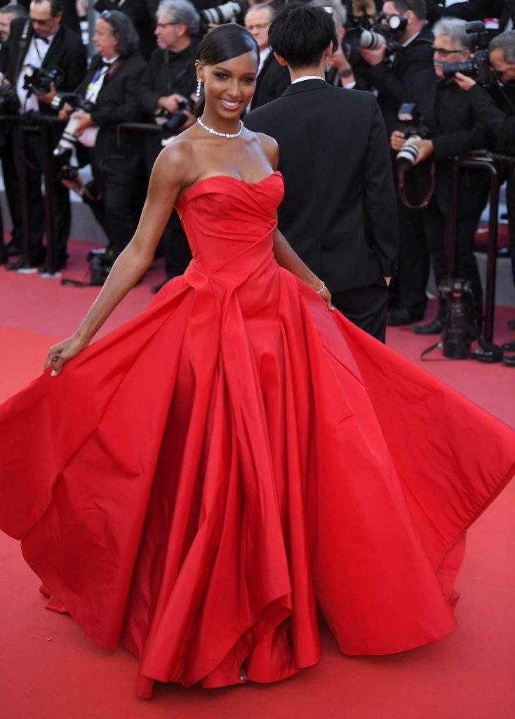 Jasmine Tookes at the Girls of the Sun Premiere During the 71st Cannes Film Festival in Cannes 05/12/2018-2